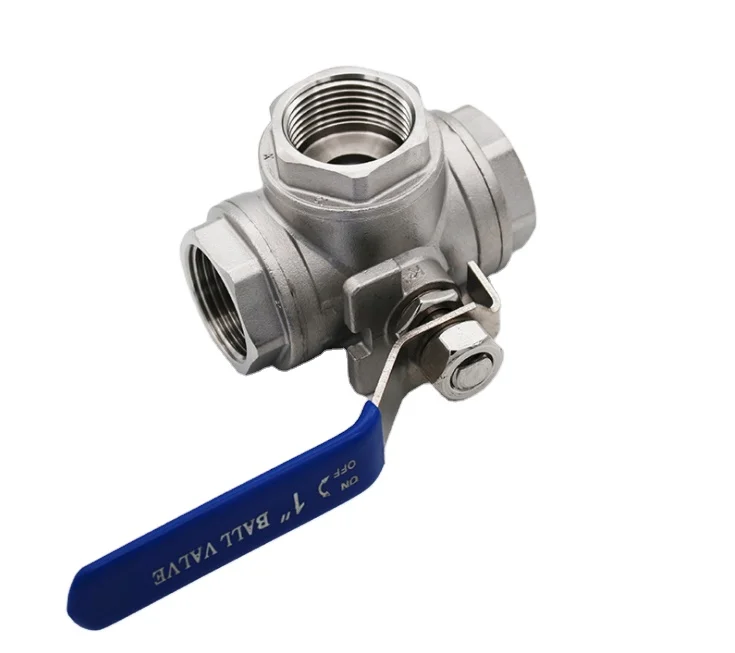 China price 3 way  cf8m 1000 wog  stainless steel ball valve
