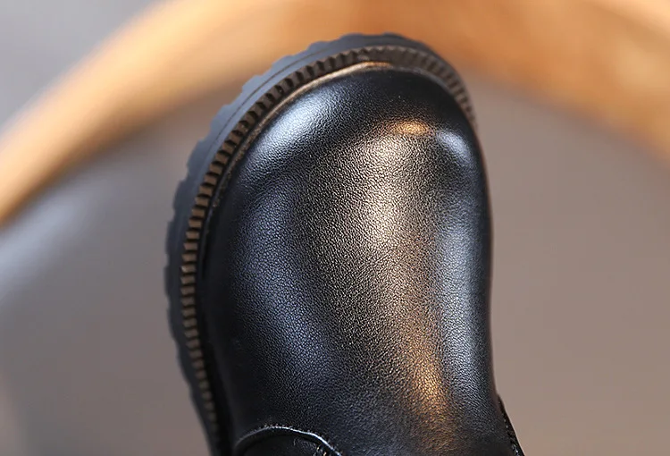 2022 Hot Selling Low MOQ Wholesale Winter Kids Boots Anti-Slip and Comfortable Zipper Style High-top Snow Martin Boots