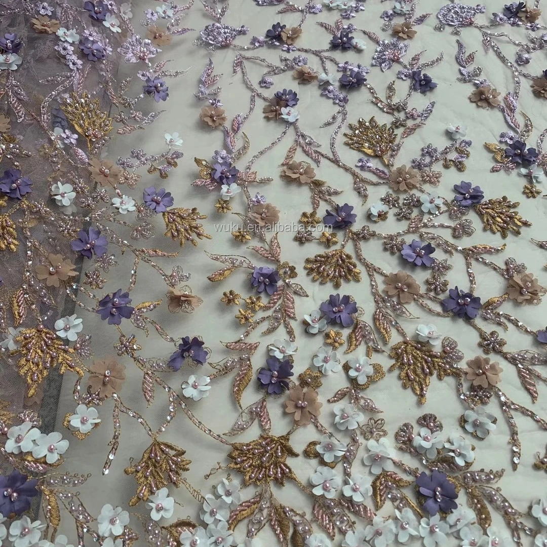 colorful haute couture flowers fabric designs fashion 2021 collection