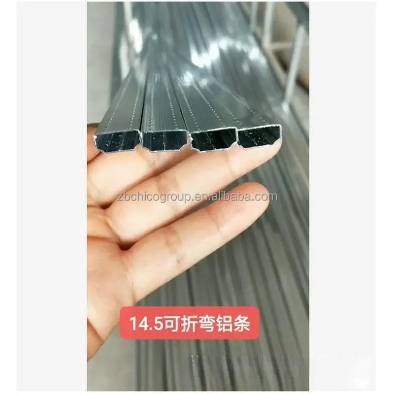 18A (17.5mm) Hollow Glass Aluminum Bars for Refrigerators, Aluminum Alloy Door and Window Accessories