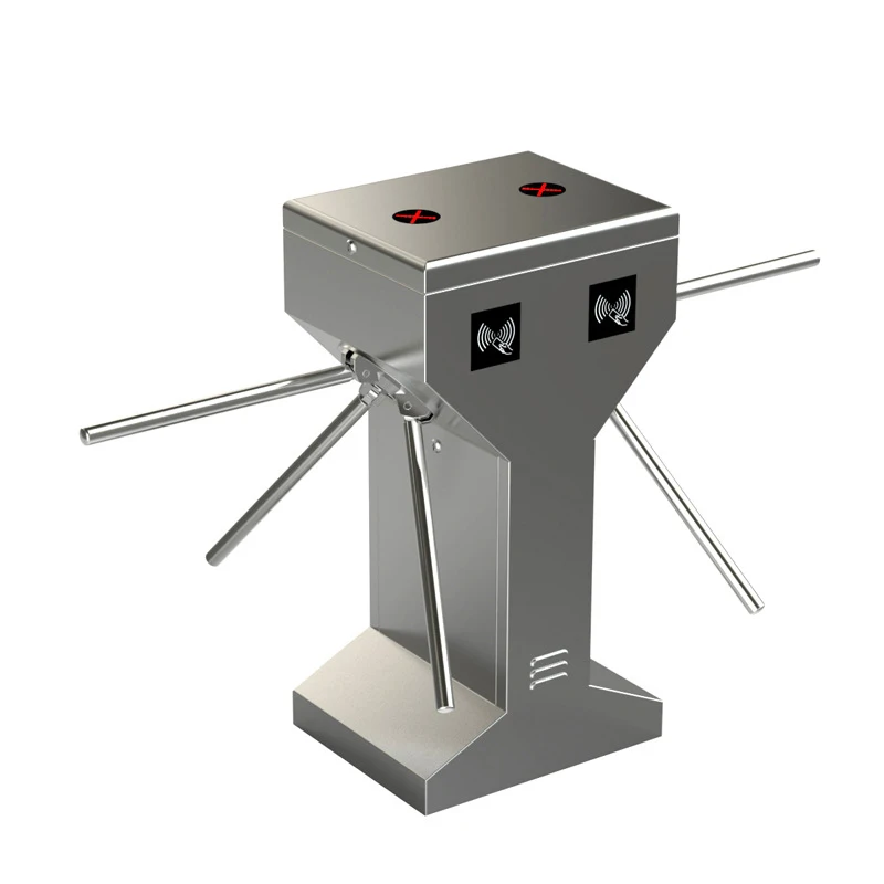 Factory Price Semi Automatic Fingerprint Double Tripod Turnstile