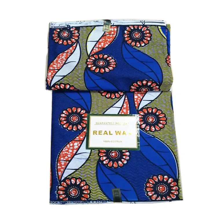 
2020 New Fashion wax print fabrics for making clothing 