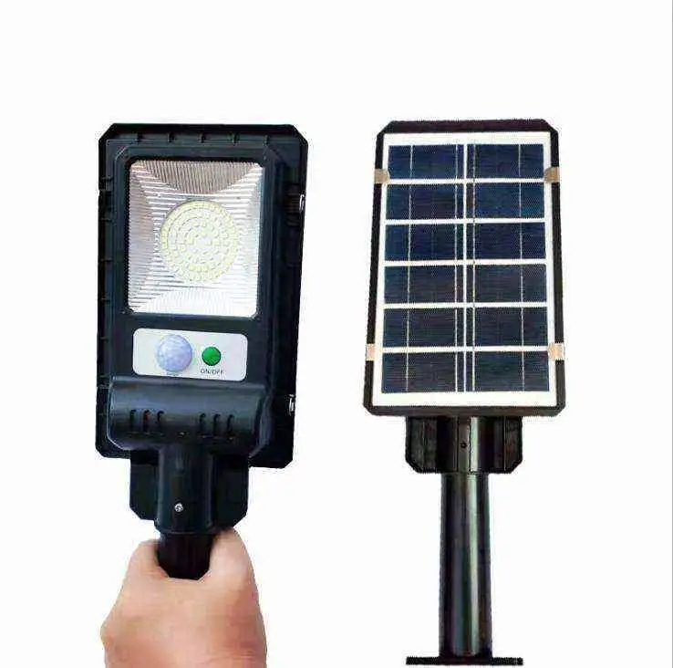 Super bright remote control outdoor waterproof ip67 30w 60w 90w 120w intergrated all in one solar street lamp