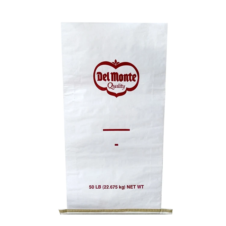 25kg 50kg Kraft Paper Composite plastic laminated PP Woven bag for packing animal bird feed dog food cat food bag