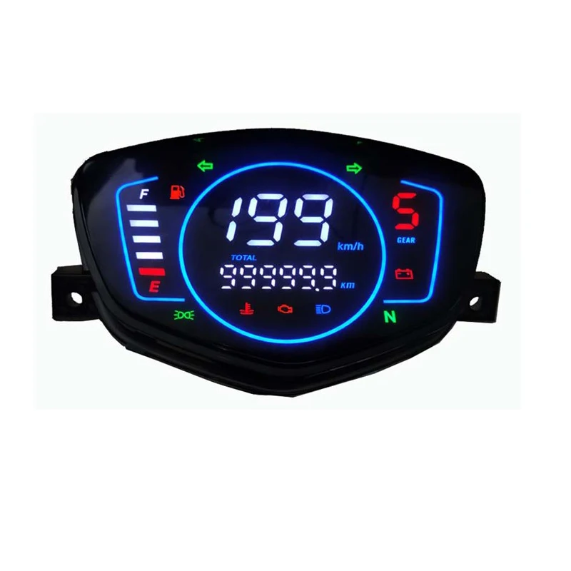 Цифровой светодиодный измеритель скорости для мотоцикла LC135 v1 CRYPTON X 135 LYM110 одометр