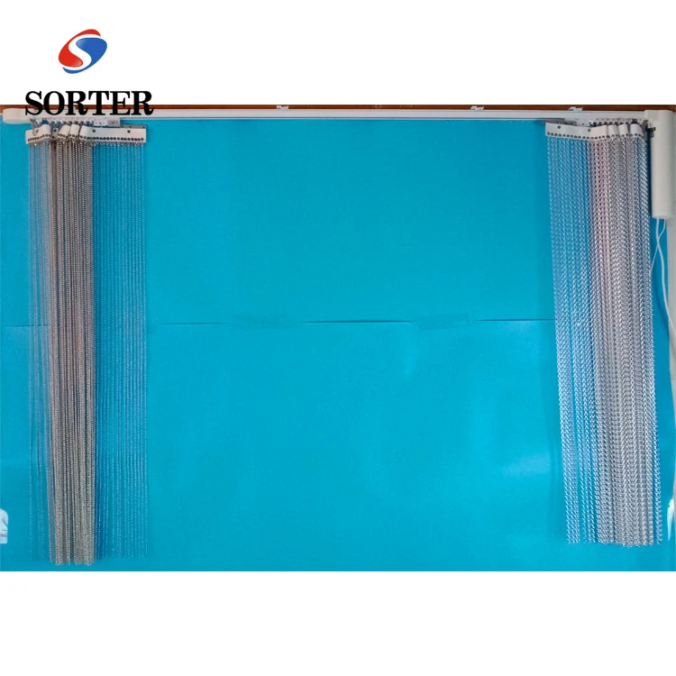 new design factory remote control motor automatic motorized smart metal electric curtain