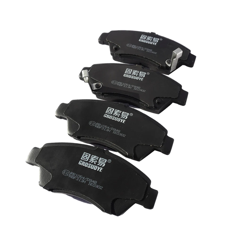RUBRAKE china brake pads factory D948 car parts auto disc ceramic brake pads for car spare parts
