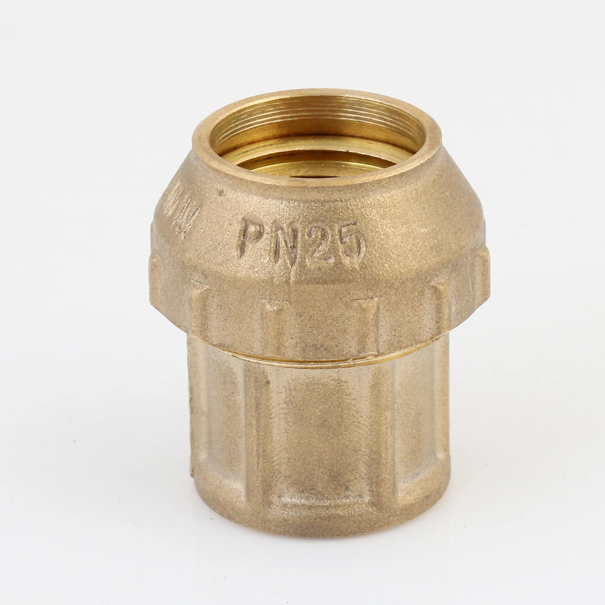 20m 25mm 32mm 40mm50mm 63mm75mm 90mm water coupling reducer PE pipe compression fitting brass female straight