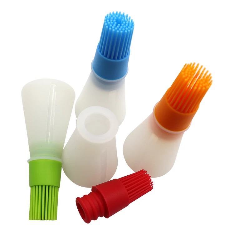 Organo Silicon Pastry Baking Brush Barbecue Sauce Cured Meat Varnish Honey Oil Bottle With A Brush