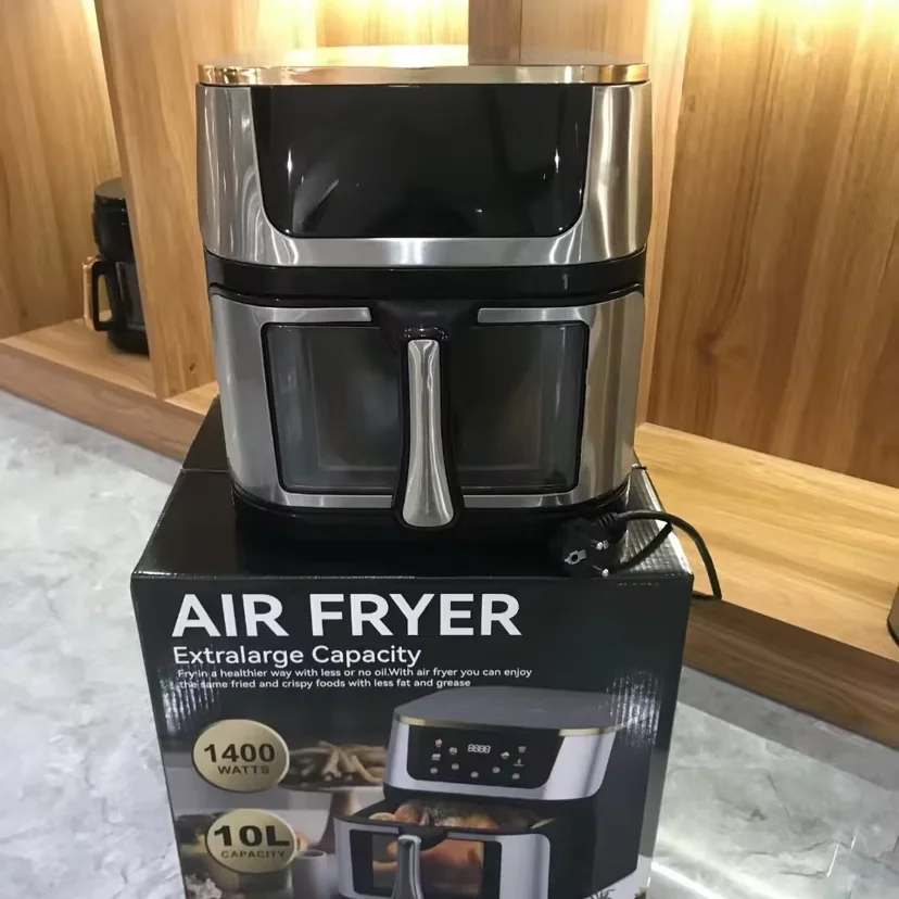 Home 15L 7L touch screen electric oil-free healthy 360-degree air circulation Built-in oven Smart Air Fryer