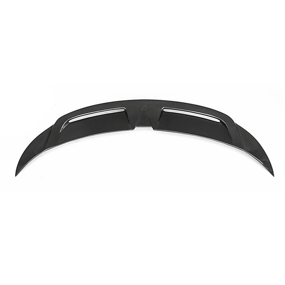 CMST Style Carbon Fiber Rear Trunk Spoiler  For Tesla Model Y 2021-UP Rear roof spoiler Wing body kits