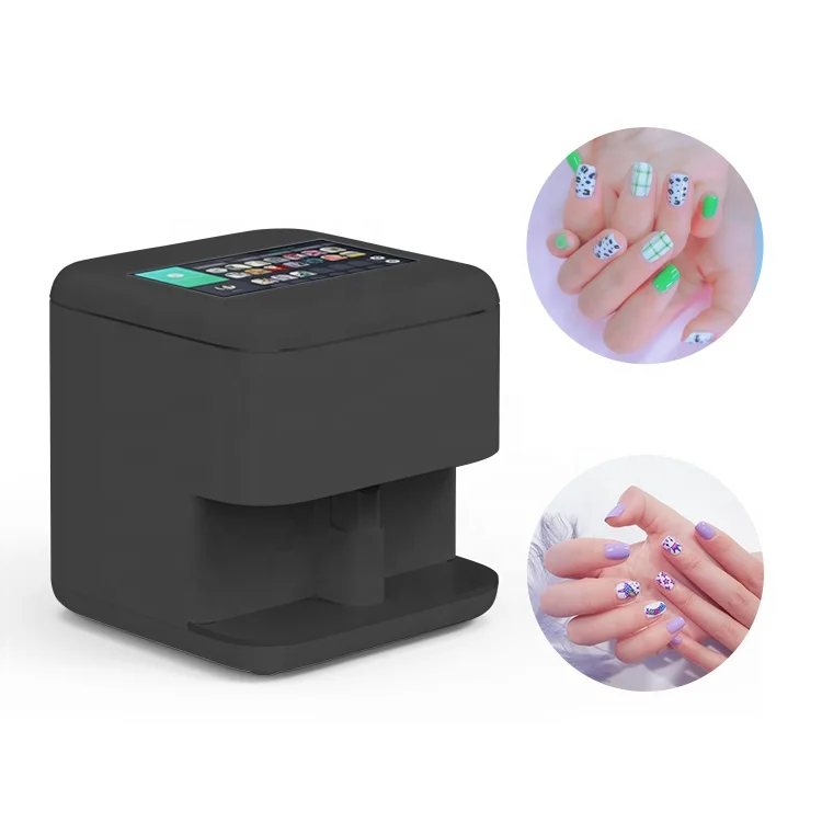 Beauty salon 3d nail art printer intelligent digital 3d nail diy machine