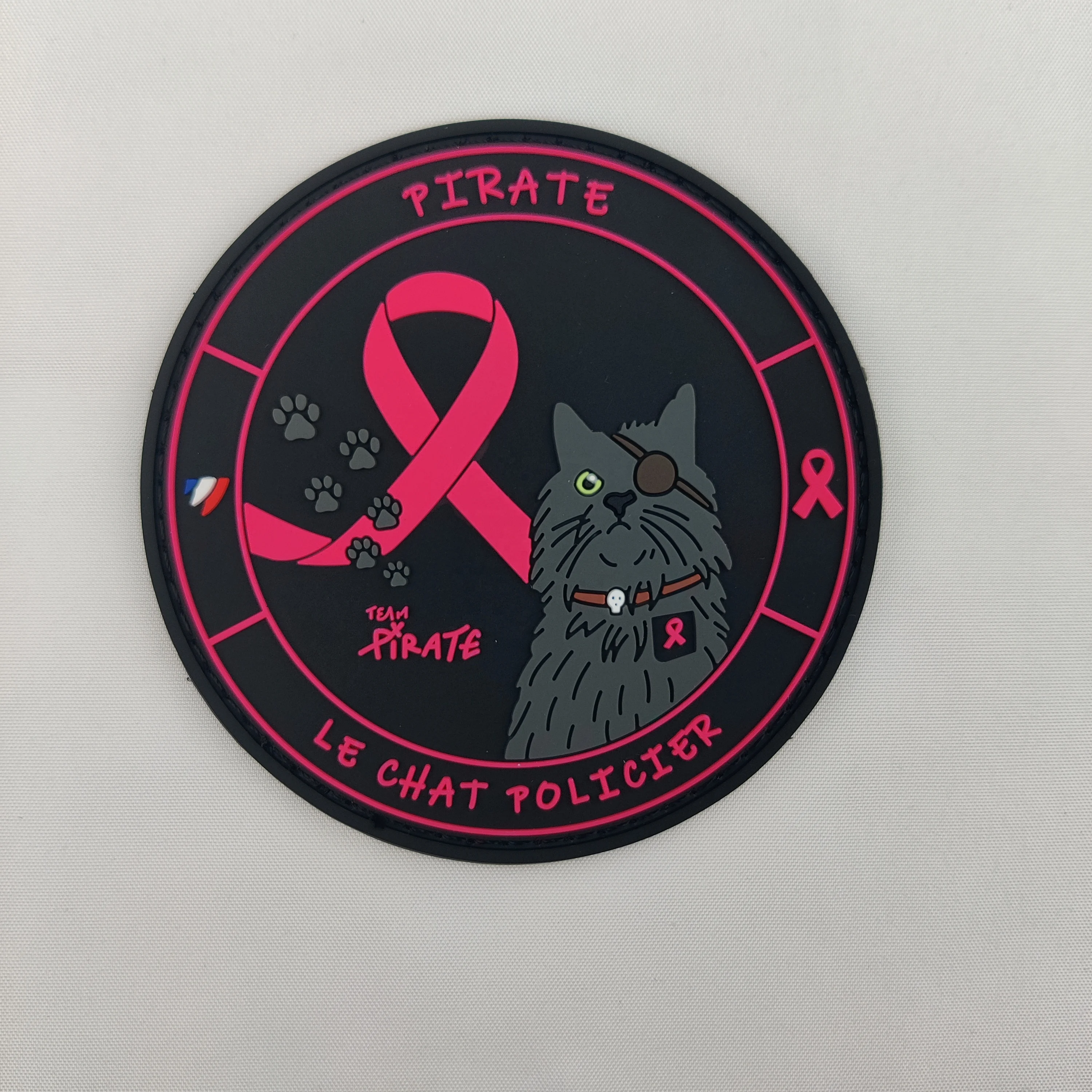 Custom Made Soft PVC Rubber Patches, PVC 3D Embossed Patch