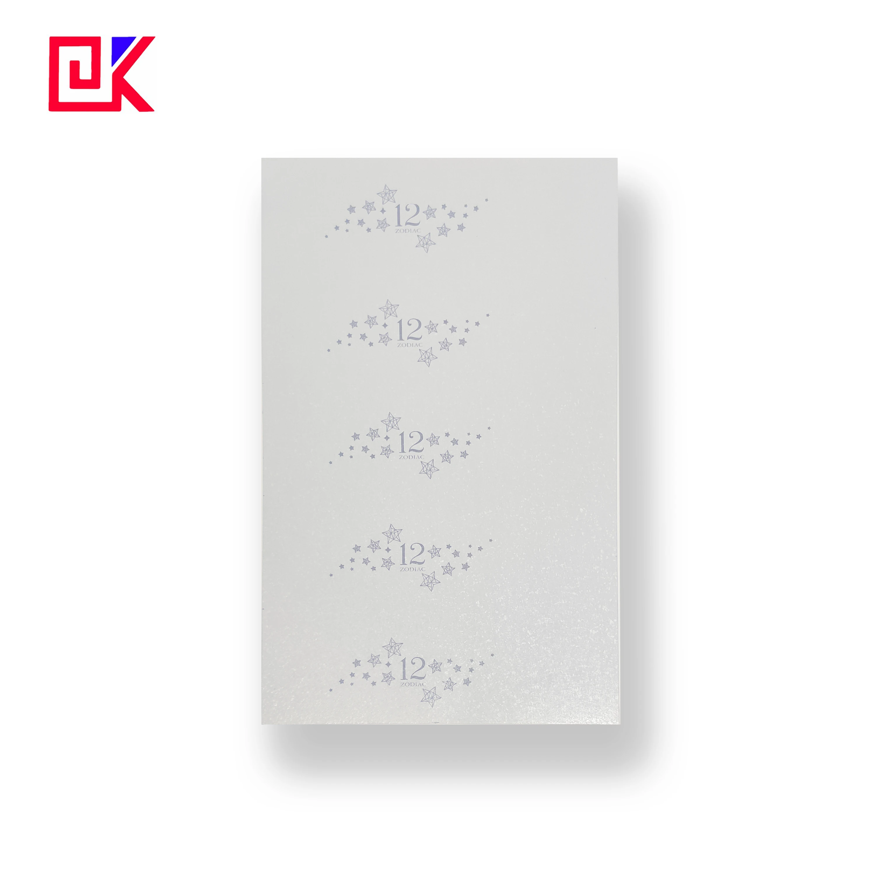 CMYK Color Printed Crystal Oil Coating Tinplate Sheet for Cosmetic Box