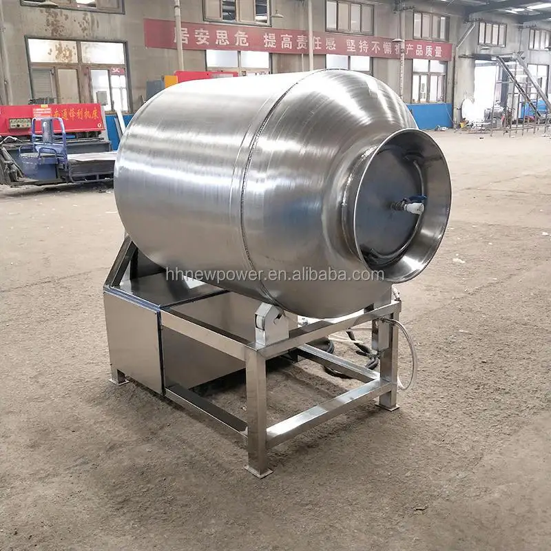 Automatic Vacuum Salt Beef Massage Tumbler Marinating Machine Vacuum Meat Tumbling Machine Fish Meat Vacuum Tumbler