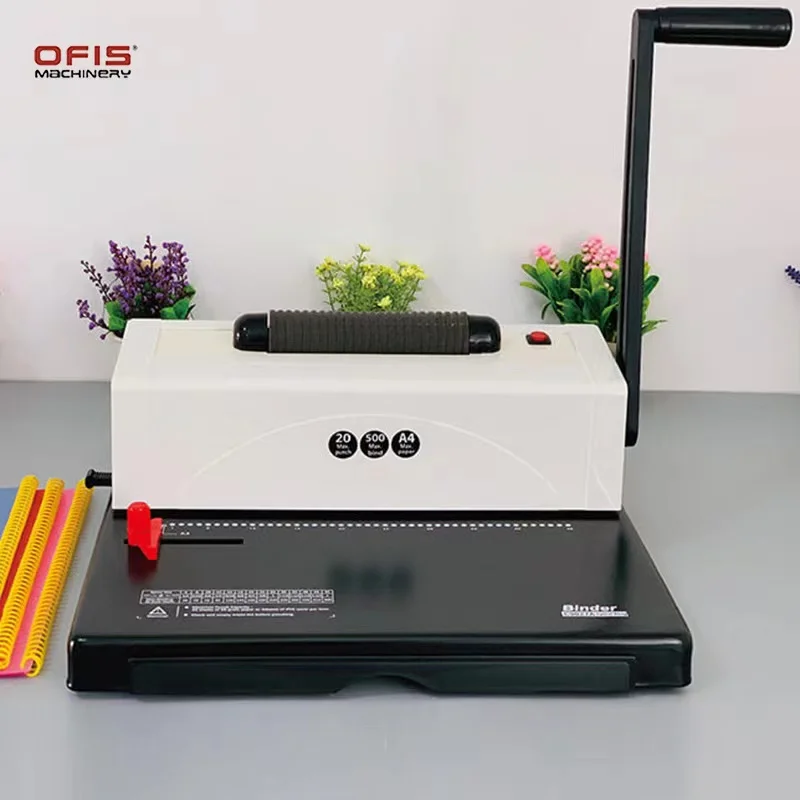 C9027A A4 note book punch and coil bind machine
