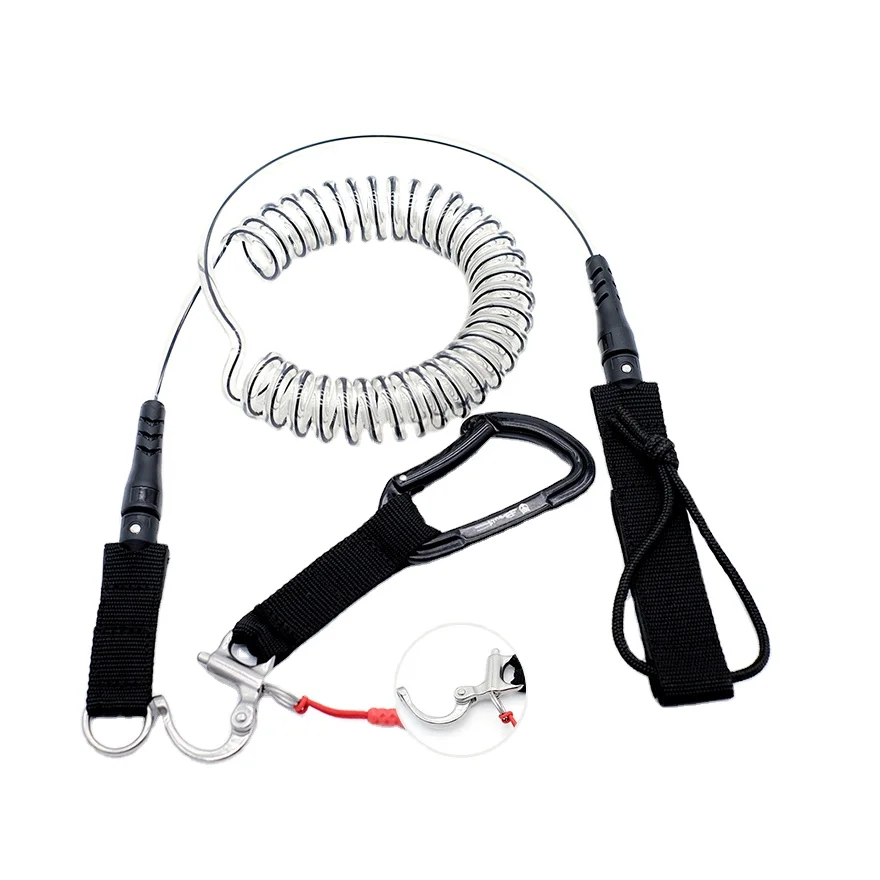 Surfing Wearing Freediving Lanyard Waist Ropes Surfboard Leash