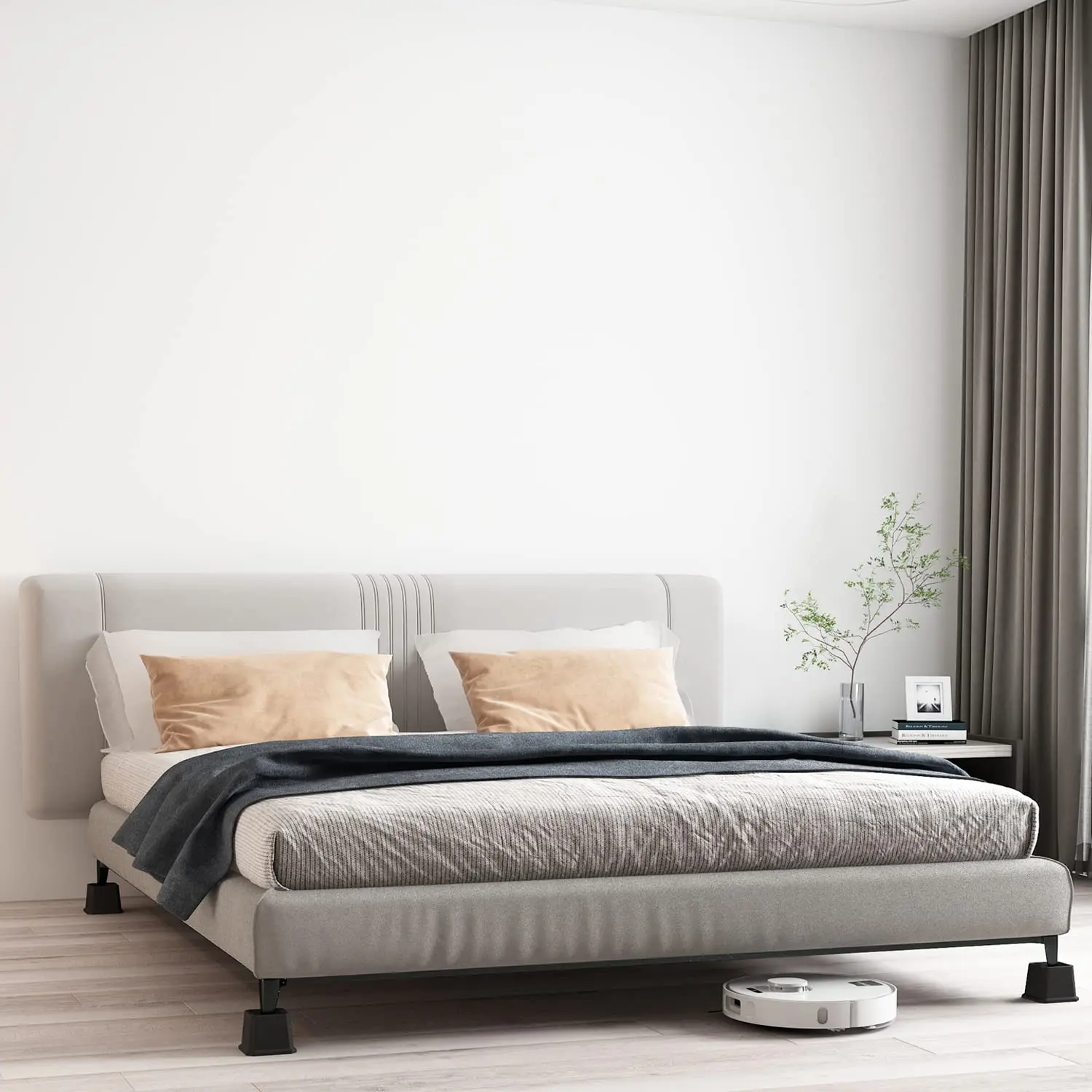 Bed Risers Heavy Duty Furniture Risers for Bed Frame Couch Desk Chair