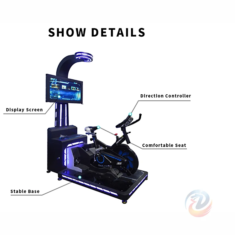 Riding machine Fitness bike ride vr bicycle game machine simulator