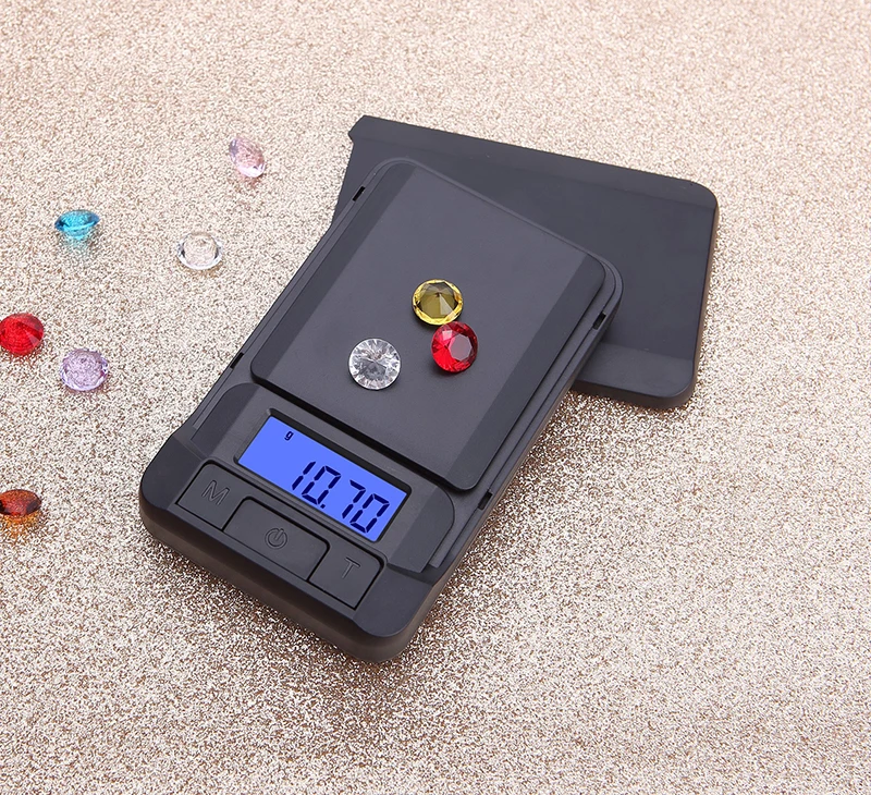 High-Precision Custom Logo Mini Pocket Scale 100g 200g Digital Electronic Scales 1kg 0.1g Small Mini ABS Jewelry Weight Scale