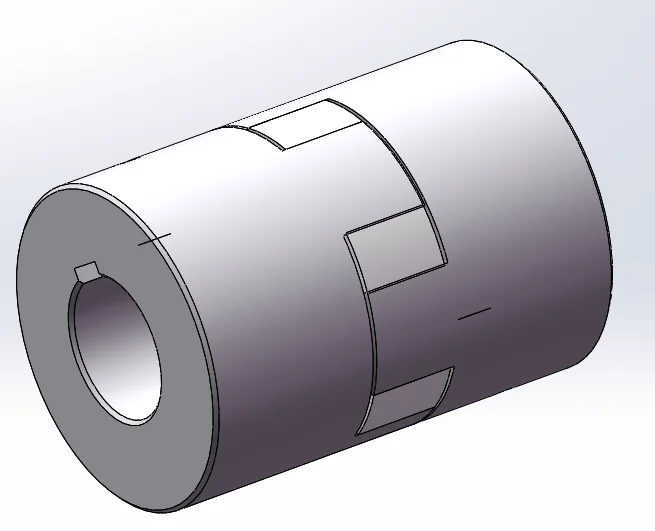 coupling for rotary airlock valve connection