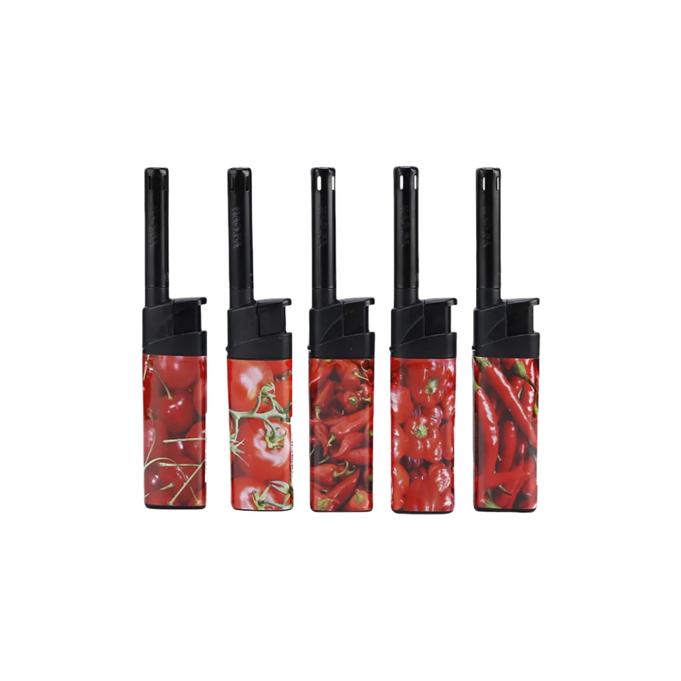 Black Disposable Factory plastic bbq kitchen gas Spark lighter