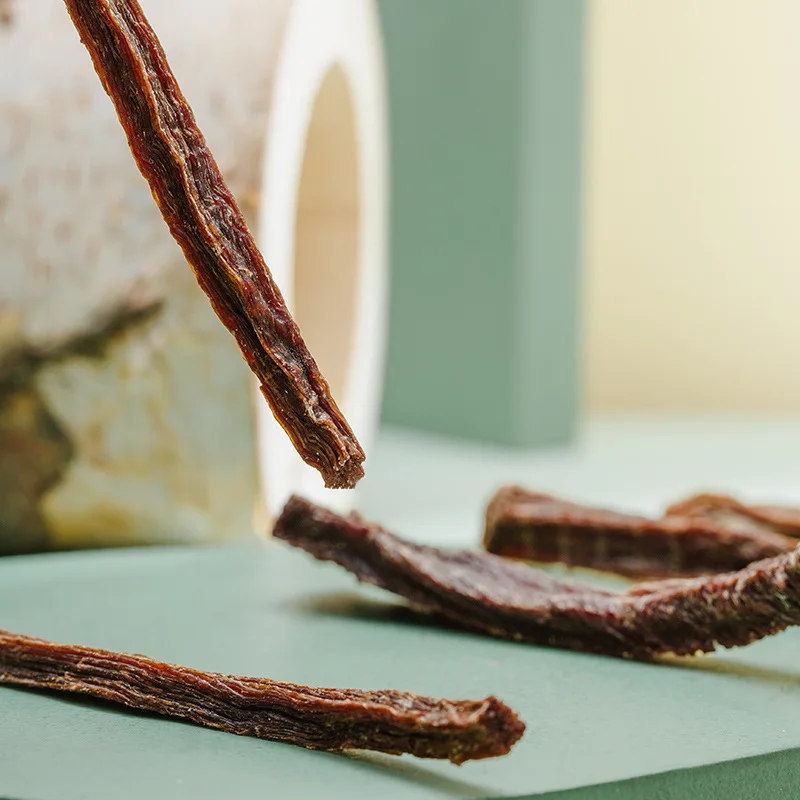 Лакомство из вяленой говядины лакомства натуральные вкусные премиум-класса оптовая продажа высокое питание помогает собакам оставаться здоровыми и активными