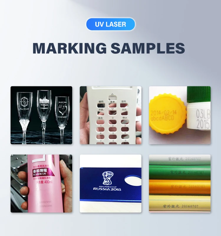 5w UV Laser Marking Machine Cnc Glass Marking