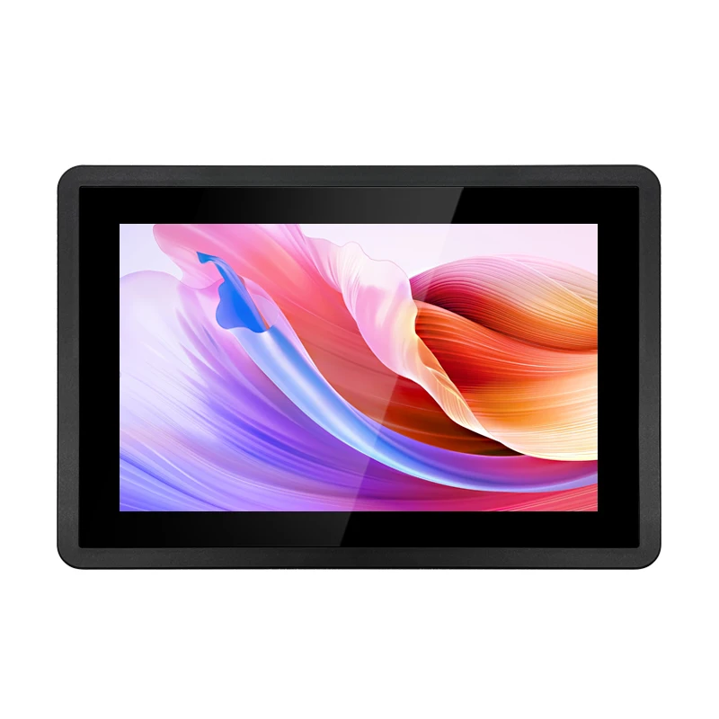 10.1 Inch 1280*800 LCD Capacitive Touchscreen Display Flat Panel Embedded Mount Monitor Built in Speaker for Industrial