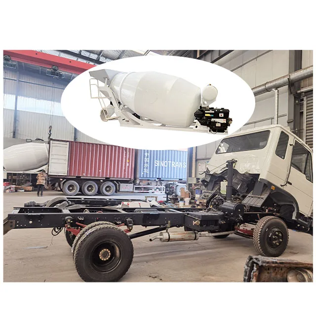 Lightweight Small Concrete Cement Mixer Tank Truck Ready Mix Transport Truck For Sale
