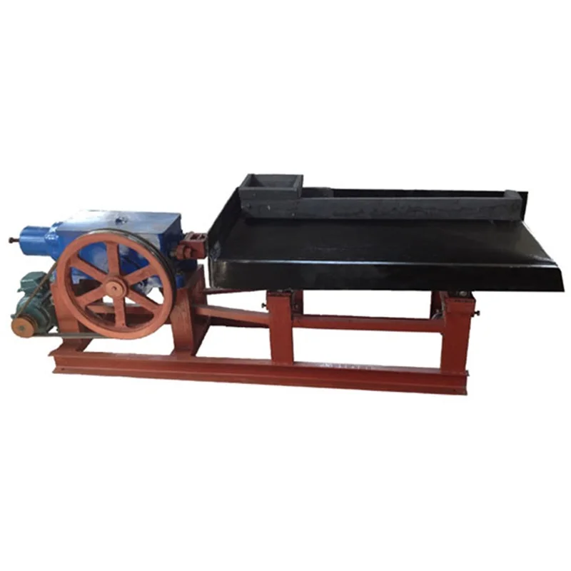China Jiangxi Mini Shaking Table For Mineral Processing Gold Concentration Equipment Small Gold Shaking Table