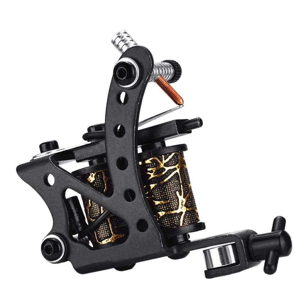 Metal Coils Tattoo Machine Straight Shader Circle Liner for Tattoos & Body Art