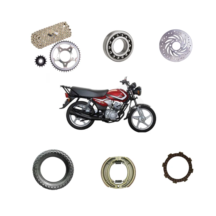 Motorcycle Parts Motorbike Parts Accessories for TVS 125 Spare Parts Motorcycle