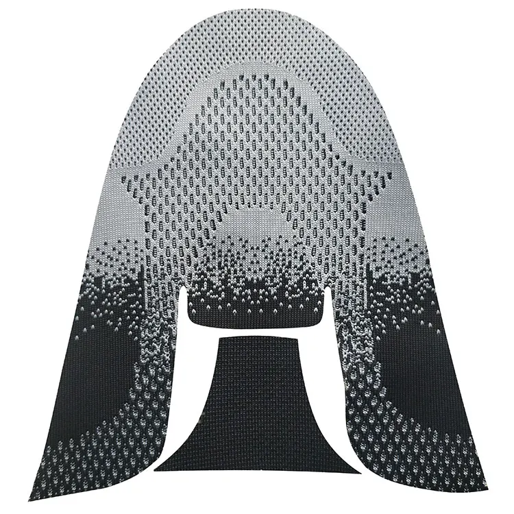 New Style Men Sport Shoes Fabric Upper Materials Fly Knit Shoe Upper Semi Finished Lady Fly Knitting Vamp Shoes Upper