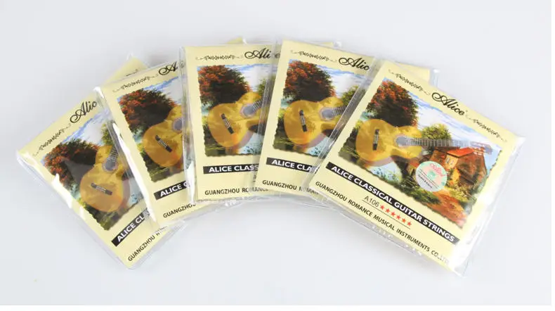 Starway Wholesale Original Alice Acoustic Classical Guitar 6 Strings Guitar Accessory For 39 Inch Guitar