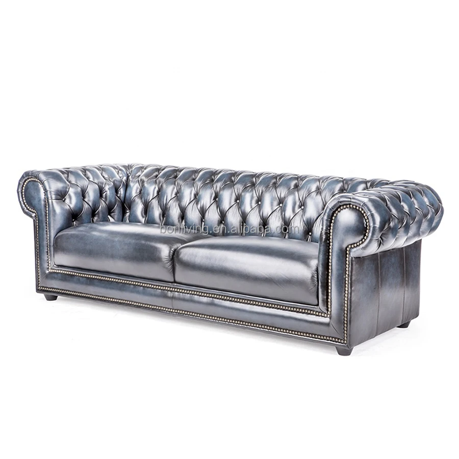 Luxury  Leather Corner Sofa I Shape Sectional Couch Sofa Furniture Living Room Recliner Sofa Set Furniture