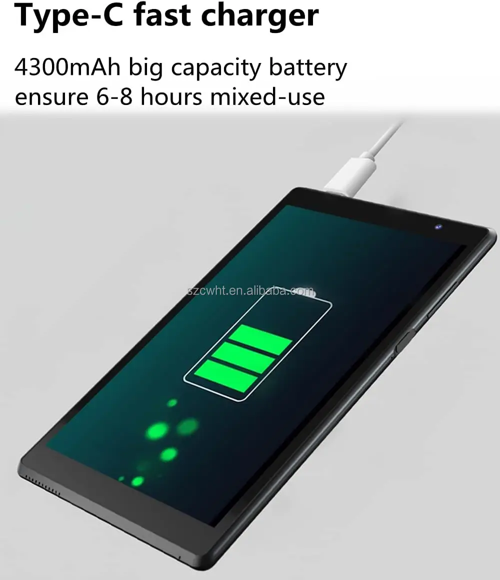 2024 новый роскошный портативный планшетный ПК на базе Android 8 дюймов для детских игр и деловых развлечений со слотом SIM-карты