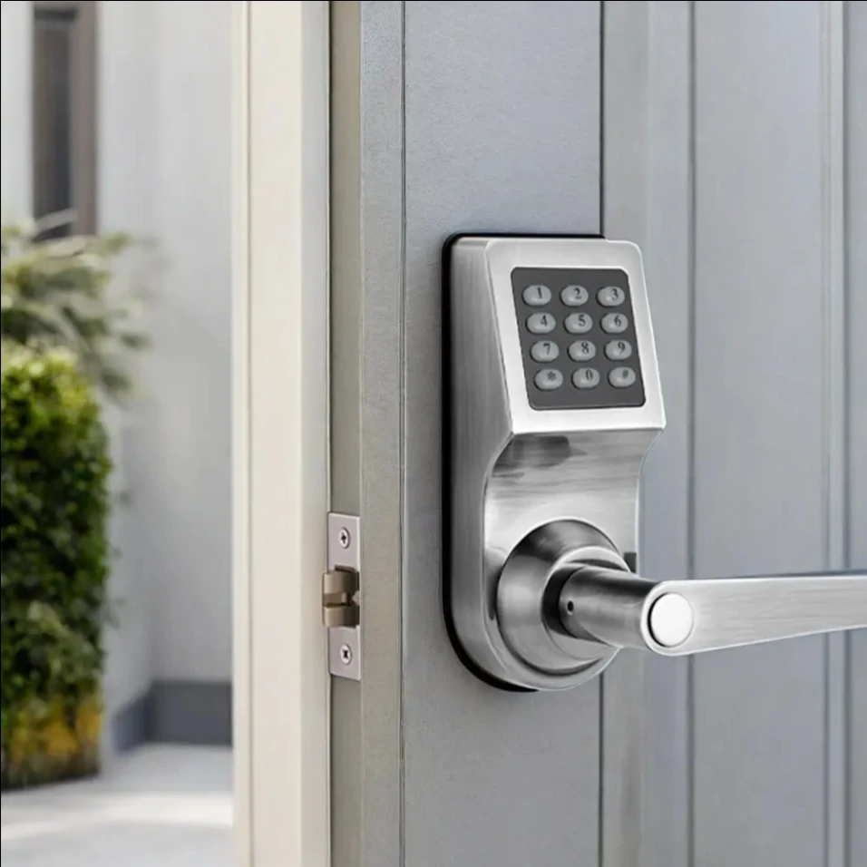 Security Locks Kyeless entry Electronic keypad small Biometric fingerprint lock