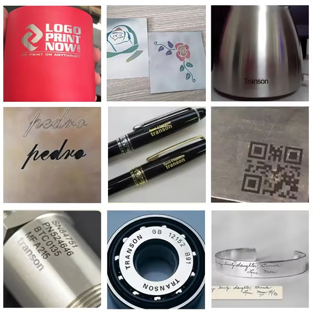 Portable laser mini cnc fiber laser marking machine 20W 30W 60w Jewelry Ring engraving machine diy machine