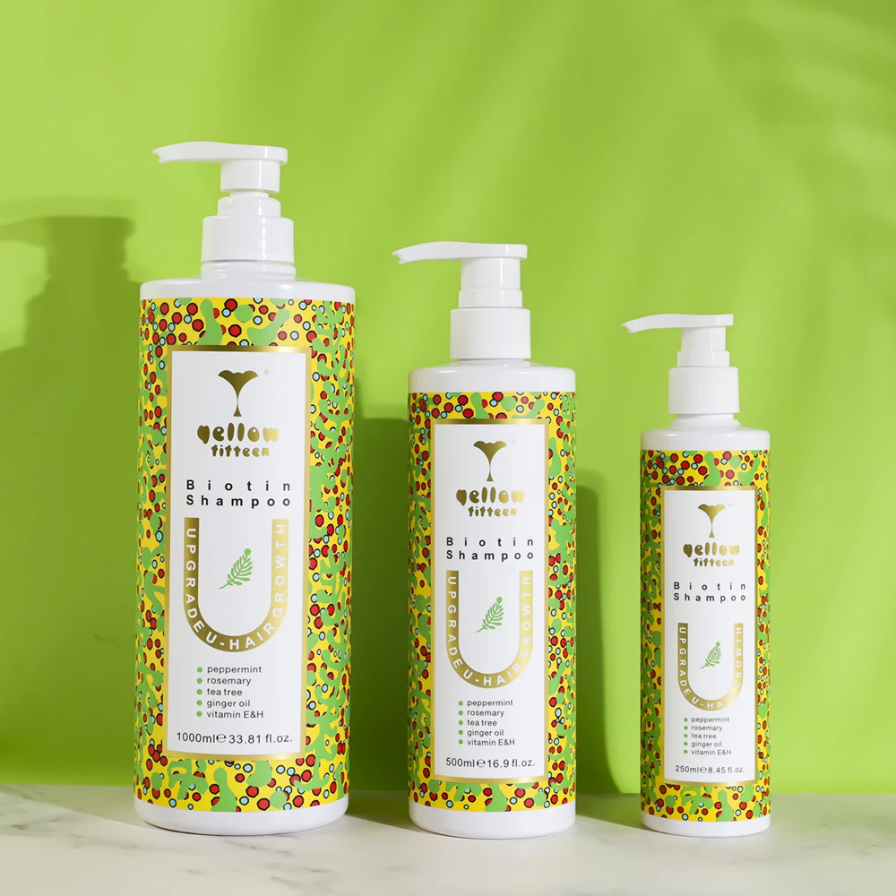 Customized private label rosemary hair growth shampoo and conditioner ginger shampoo hair loss