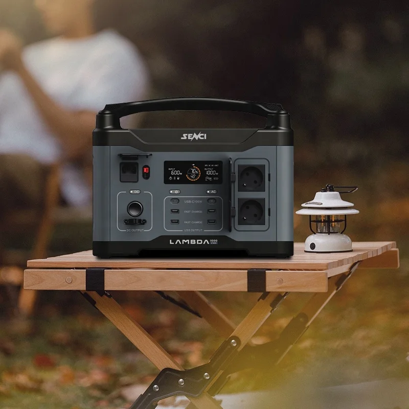senci Must all-in one 1000W 921wh Portable Power Station  LiFePo4 Battery Cell  921.6Wh Solar Generator for Home Emergency