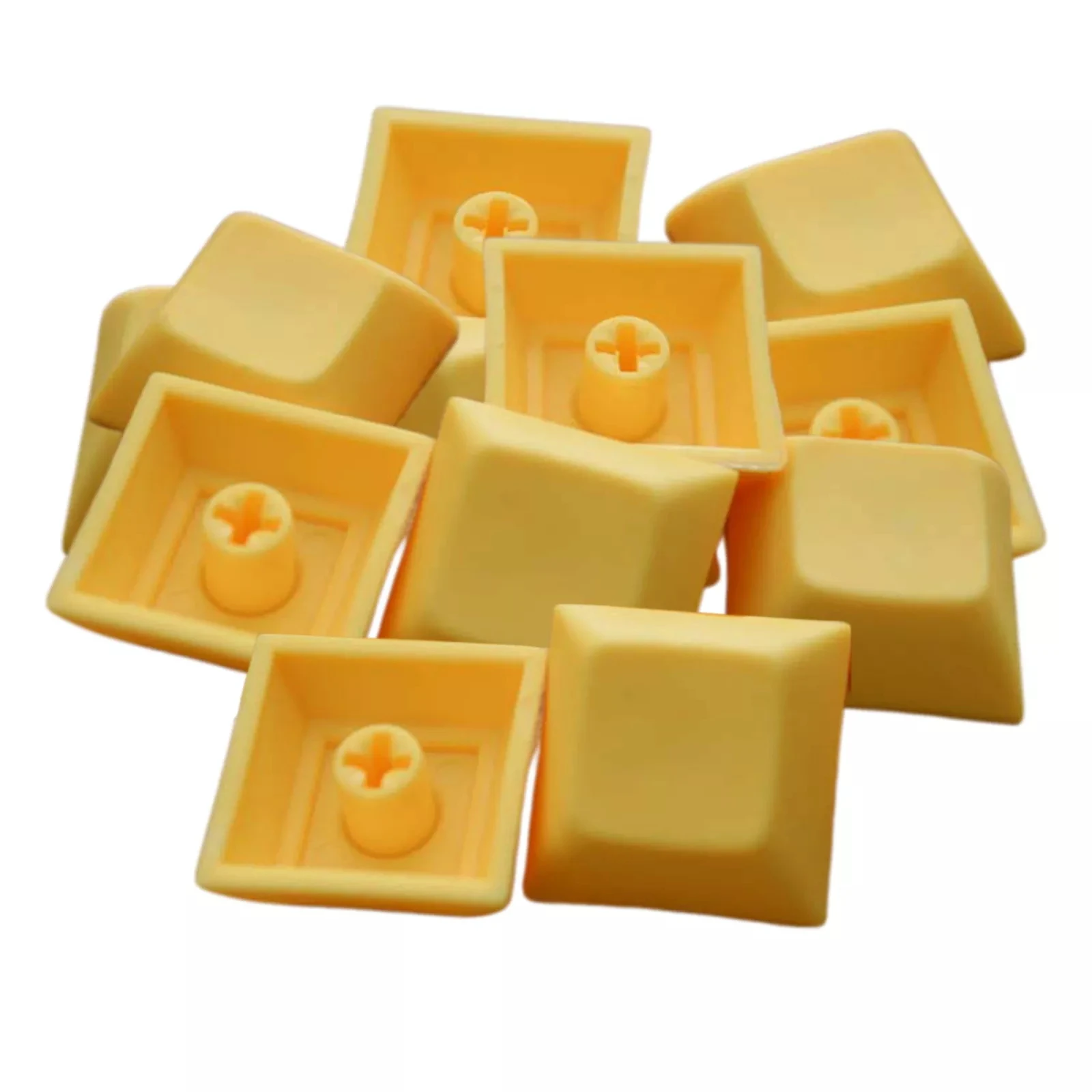 OEM 108 keys Keycaps Blank MX Switches Lake Blue Yellow Mechanical Keyboard PBT Keycap Manufacture For Keyboard