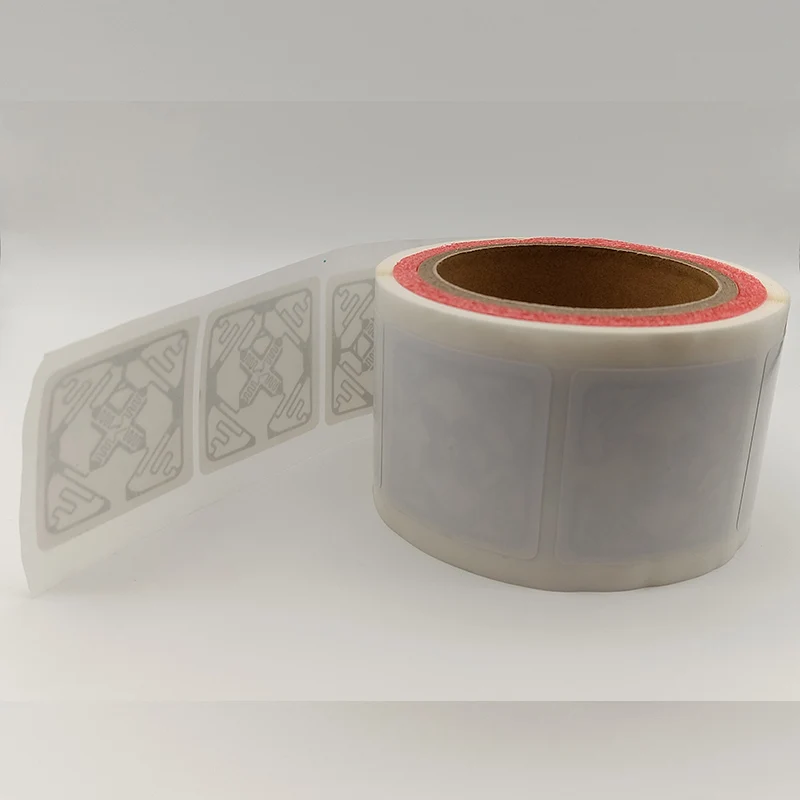 UHF RFID Library Sticker Tag Antenna 50*50mm  for Library Inventory Management