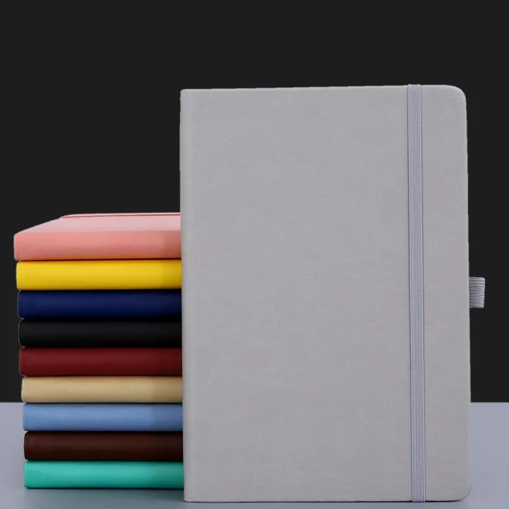 A4 Size 300 Pages Vintage Journal Portable Pu Leather Notebook Cute Diary With Elastic Band And Pen Holder