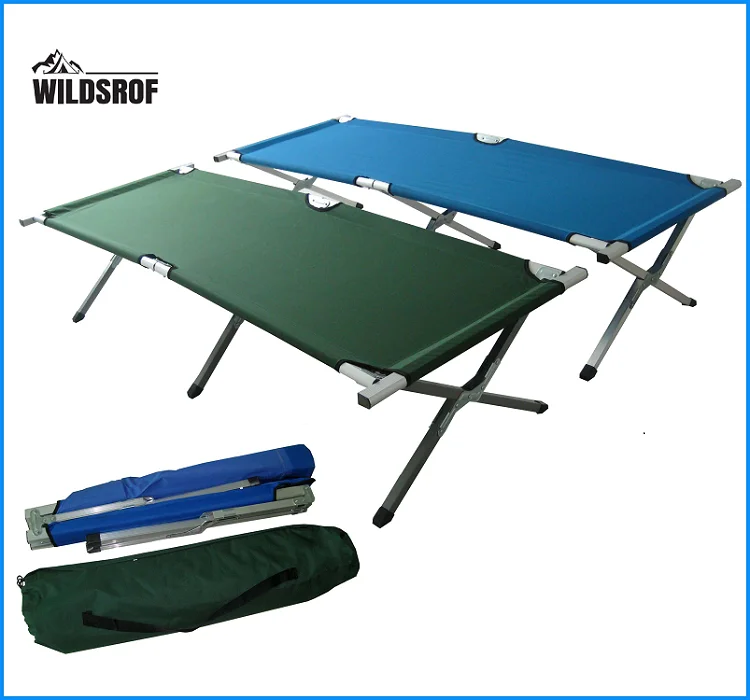 2022 Outdoor Travel Camping car metal folding stretcher bed
