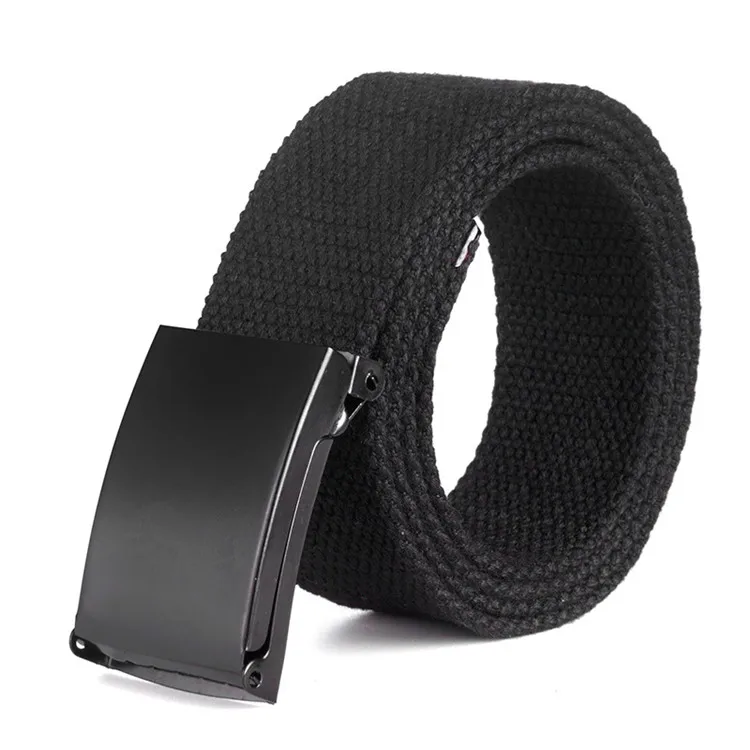 Wholesale Mens Colorful Cotton Fabric Cotton Canvas Web Belt