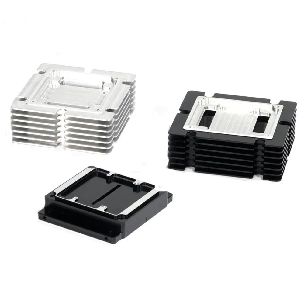 Polishing profile aluminum round heat sink for electric motor with customized manufacturer