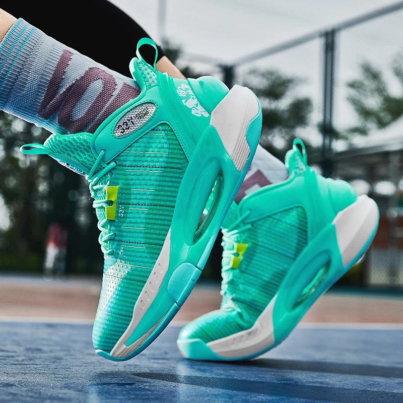 Manufacture Basketball Black Professional Us Sneakers New Originals Retro High Top Basketball Shoes