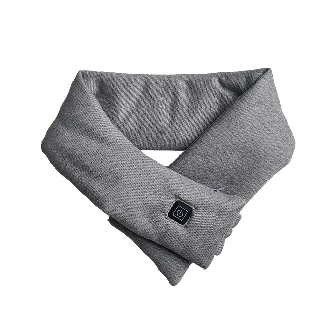 Cerawarm Customized Popular Fashion Warm Neck Wrap Washable Usb Winter Scarfs Comfortable Heating Scarves For People