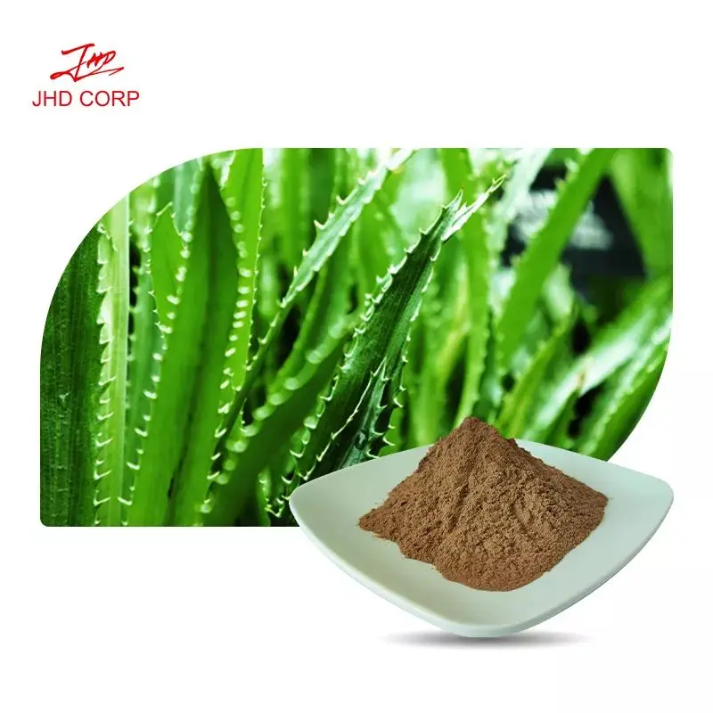 Aloe Vera Leaf Extract Powder Aloe Emodin Aloe Vera Extract